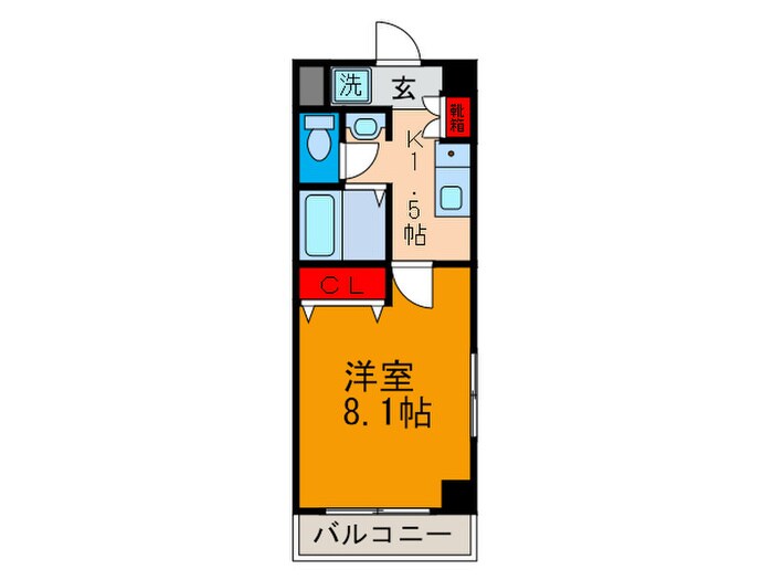 Ｍ．ＰＬＡＺＡ布施駅前の物件間取画像