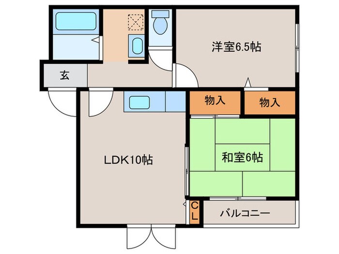 セピアコート豊中の物件間取画像