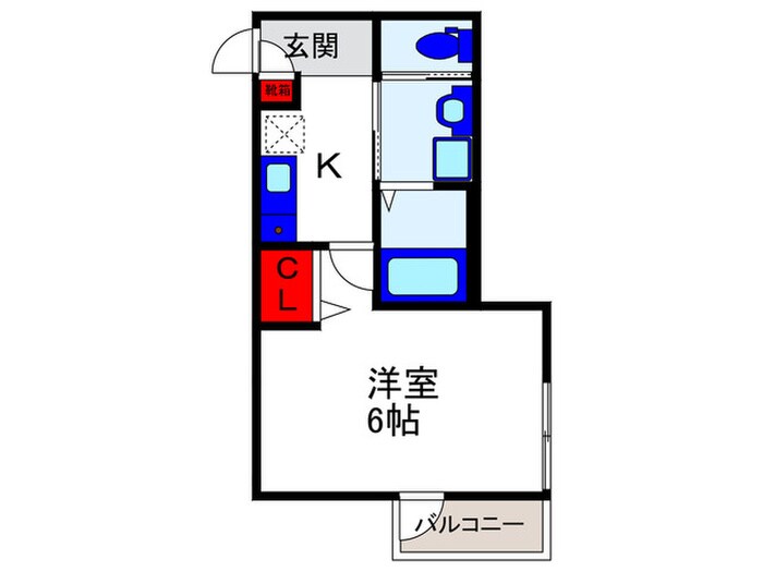 エスパシオ本町の物件間取画像