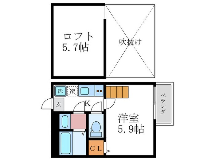 物件間取画像