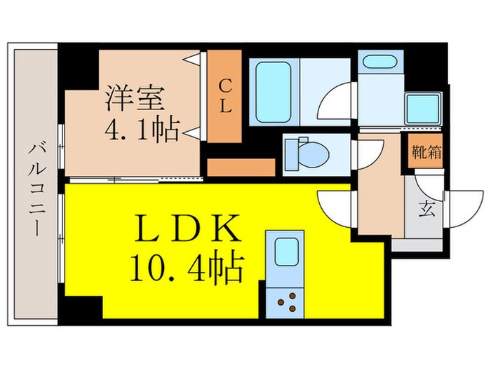 テラスレジデンス新大阪の物件間取画像