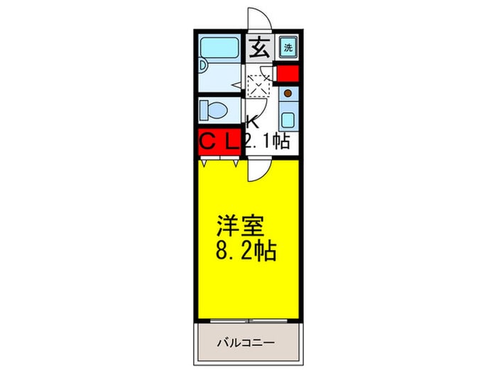 若菜の物件間取画像