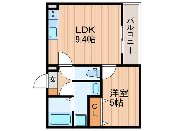 ココングランジュール豊中立花町の物件間取画像