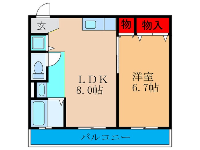 山内ビルの物件間取画像