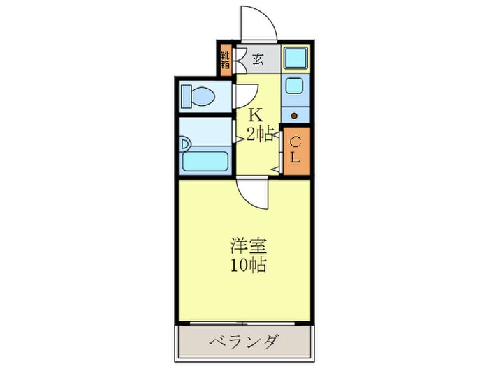 ピラ－ズ御所西の物件間取画像