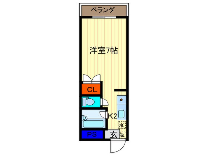 グロリアハイツの物件間取画像