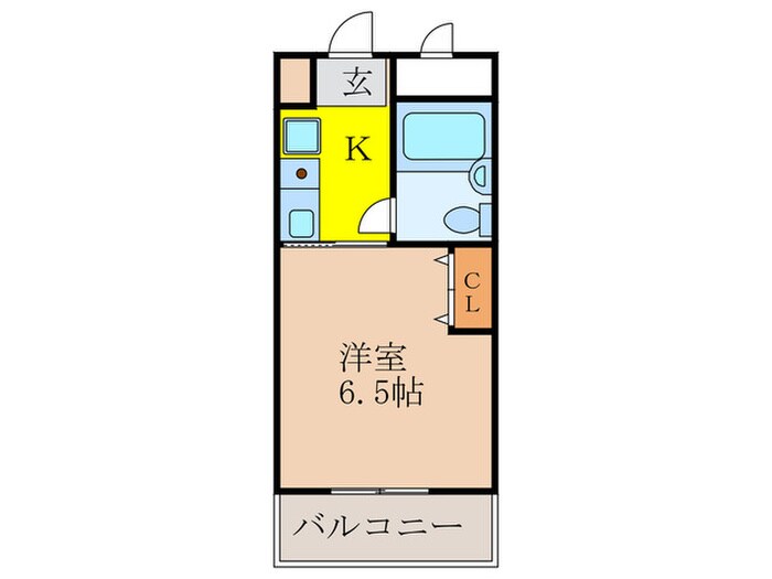 プレサ－ジュ江坂の物件間取画像