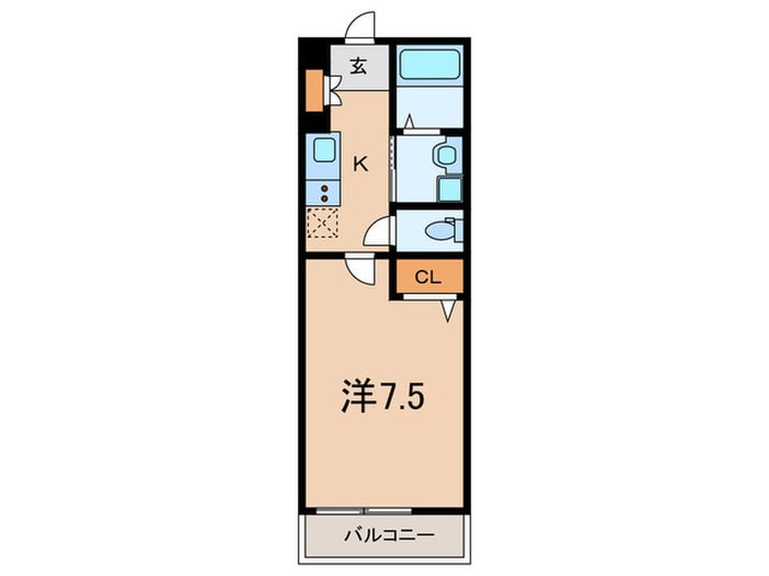 仮）ＡＩＬＥ岡場Ⅱの物件間取画像