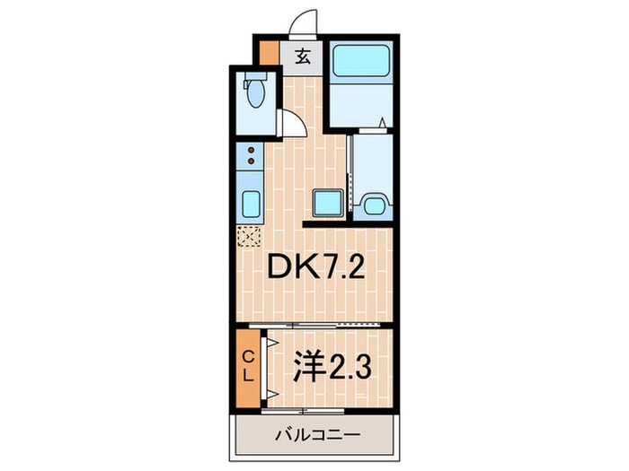 ＡＩＬＥ津田町の物件間取画像