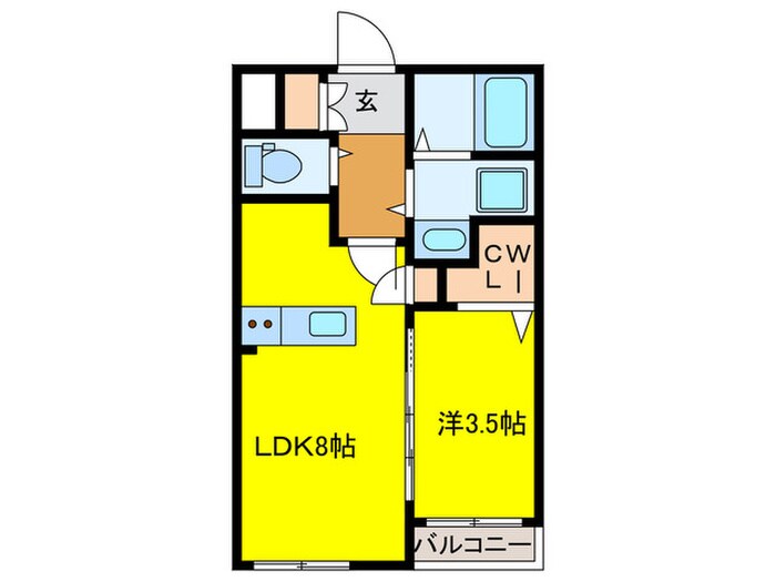 St.Residence七道の物件間取画像