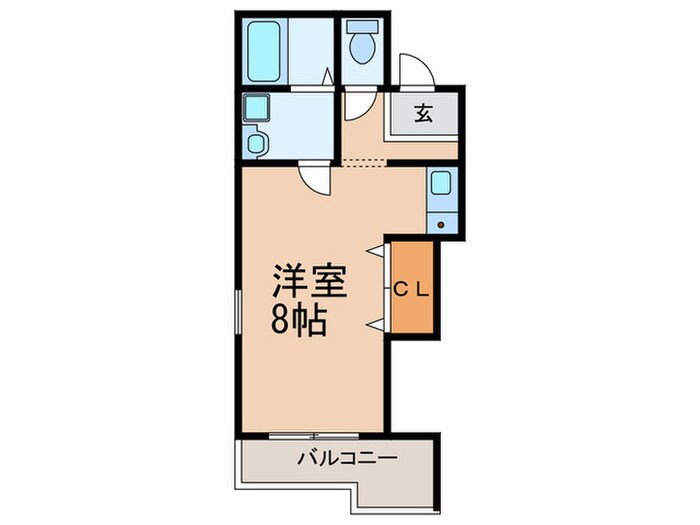 サングリ－ン衣笠の物件間取画像