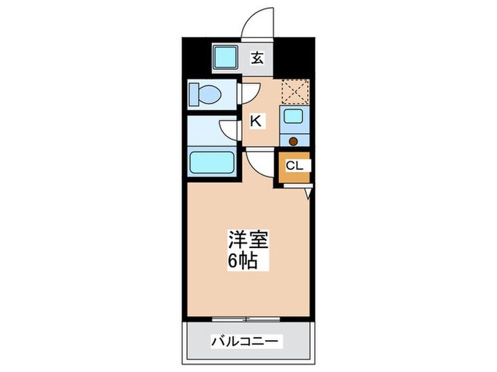 ヴィラージュ元町の物件間取画像