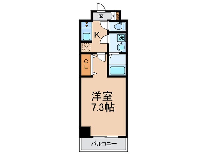 パークナードフィット天王寺南の物件間取画像