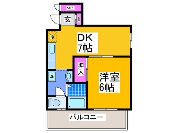 ロイヤルメゾンあびこの物件間取画像