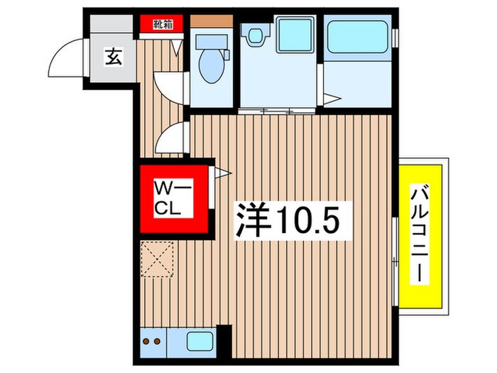 カメリアの物件間取画像