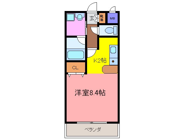 物件間取画像