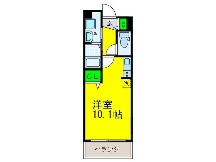 サル・ドゥ・セジュ－ルの物件間取画像