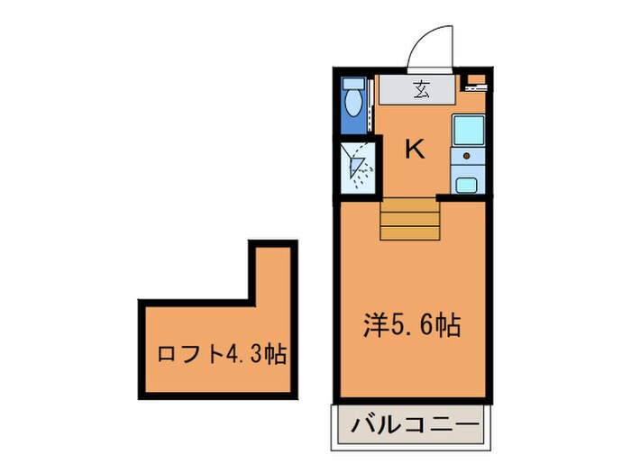 uegahara10の物件間取画像