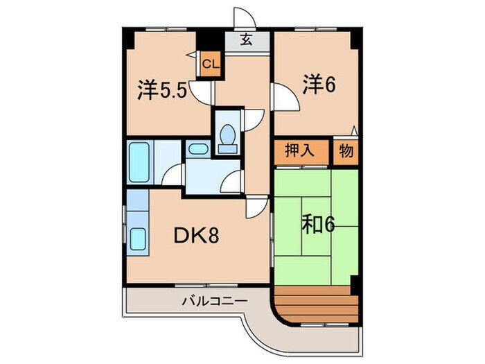 マーベラスの物件間取画像