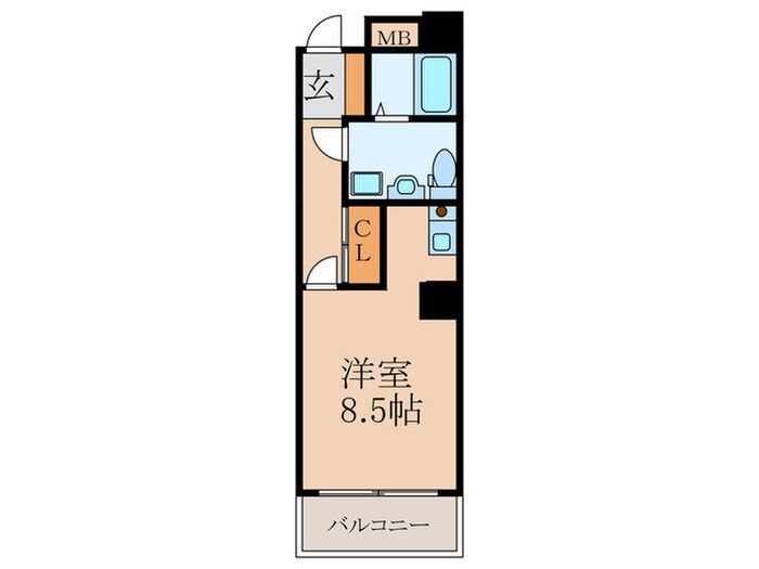 サングレートＥＳＡＫＡⅡの物件間取画像