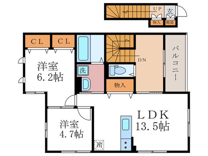 ＱＢＴ Ⅷの物件間取画像