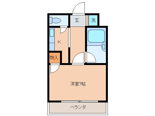 エトワールⅤの物件間取画像