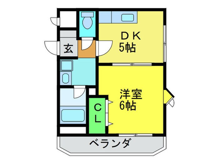 トリニティ－グレ－スの物件間取画像