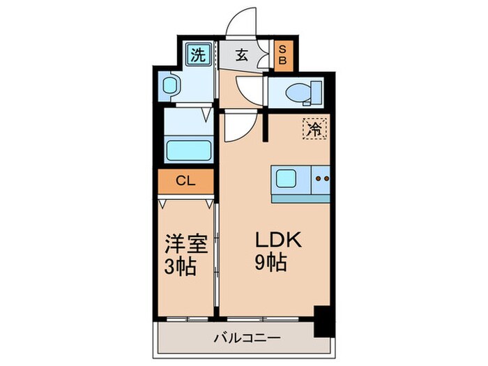 ﾌﾟﾚｻﾝｽTHEKYOTO粋都(613)の物件間取画像
