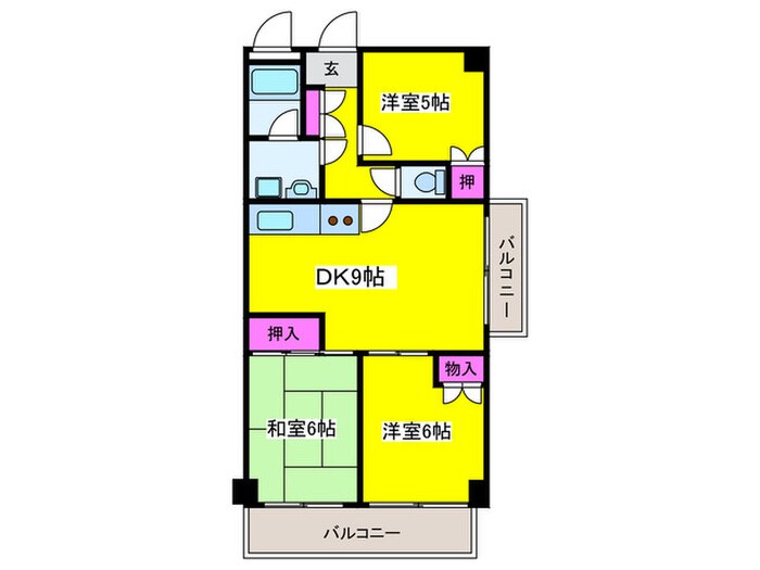 ＡＣＴＹ２１の物件間取画像
