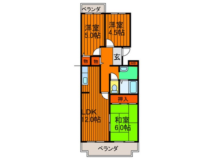 Cherry Blossom Koriの物件間取画像