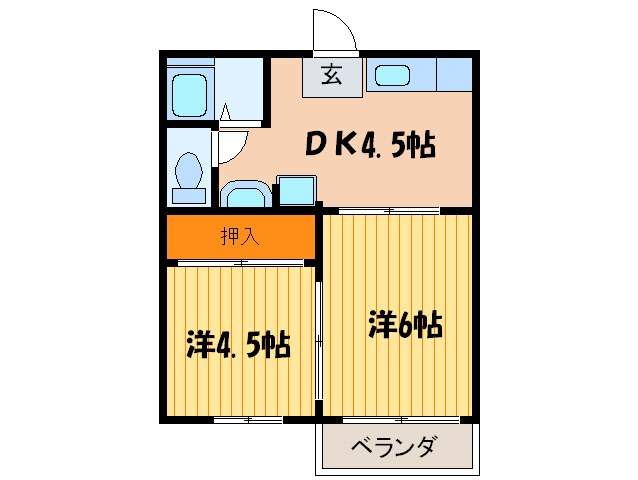 物件間取画像