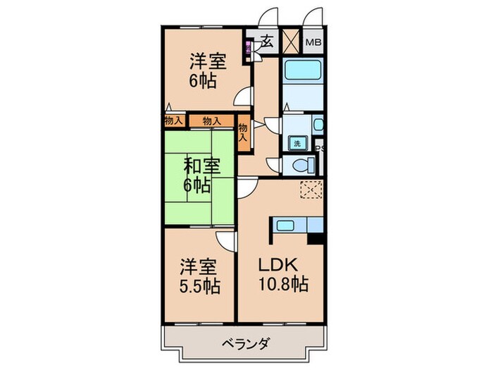 ラポ－ト小林の物件間取画像