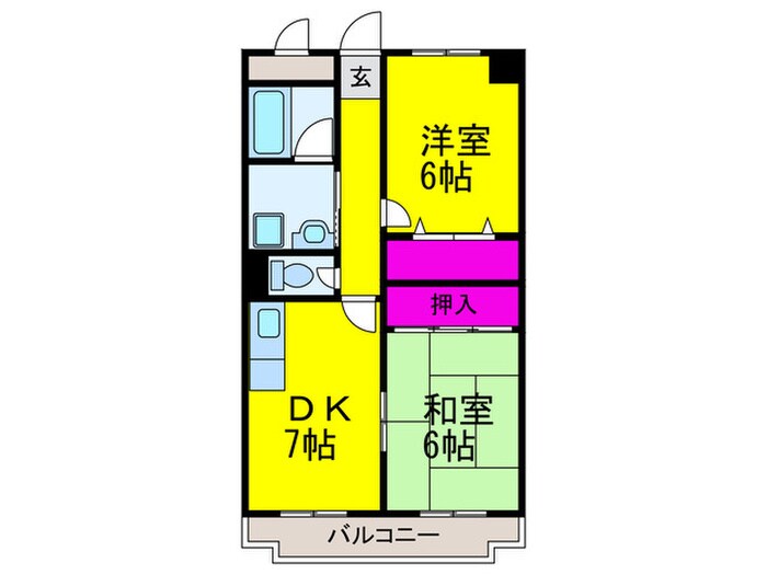 物件間取画像