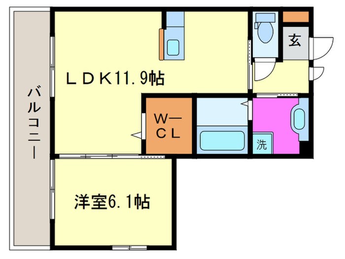 鳥羽リョウコウの物件間取画像