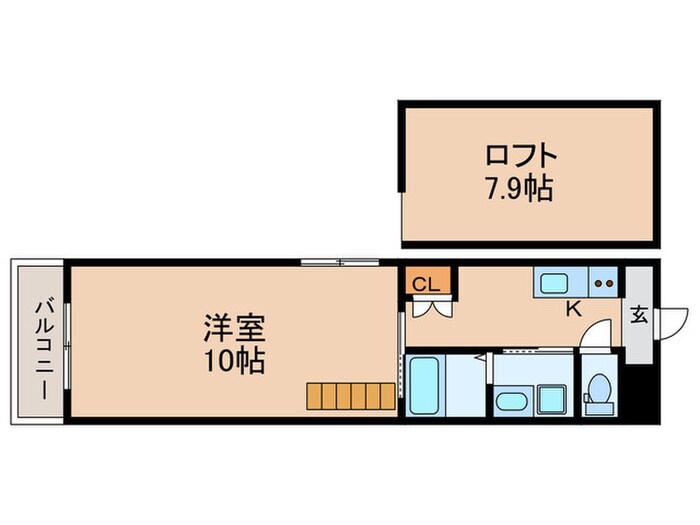 セント要法寺の物件間取画像