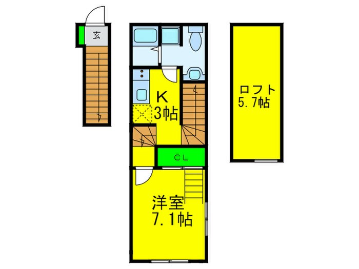 ピコラカーサの物件間取画像