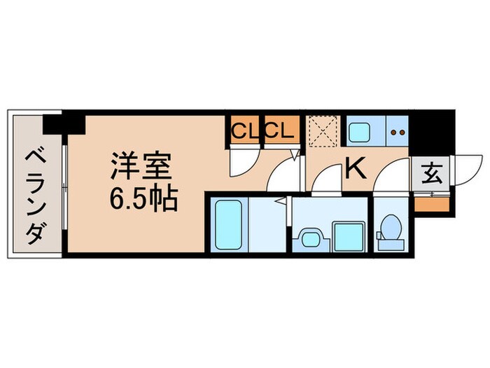 Ｌａ・Ｌｉｂｅｒｔａ長居公園の物件間取画像