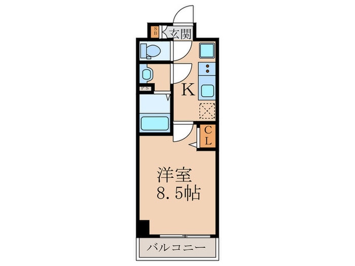 SOL CREST TAPP 伏見の物件間取画像