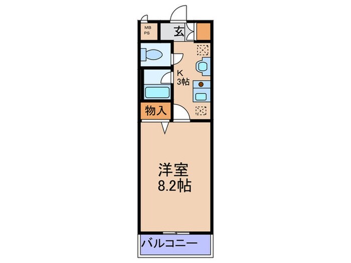 グランサンベール矢野の物件間取画像