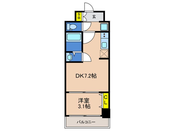 物件間取画像