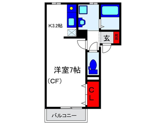 リヴェ－ル清泉の物件間取画像