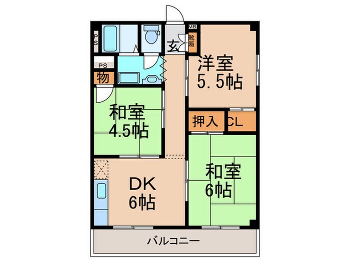 ディ－ドの物件間取画像