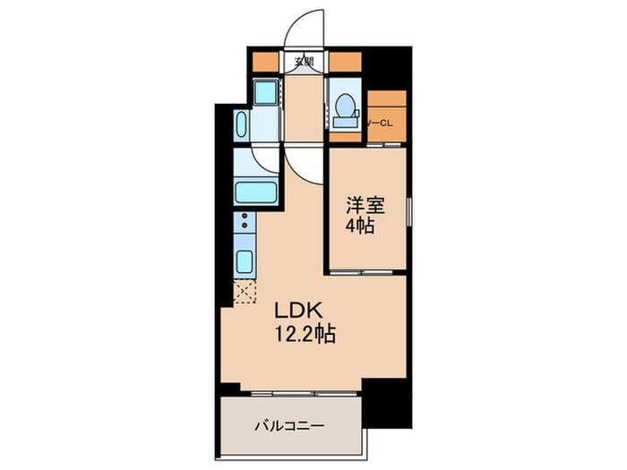 レオングラン本町橋の物件間取画像