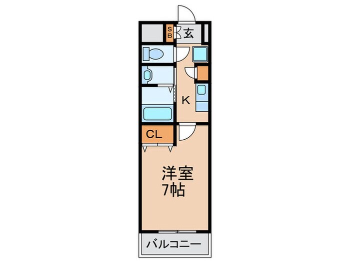 プルス塚本トゥレの物件間取画像