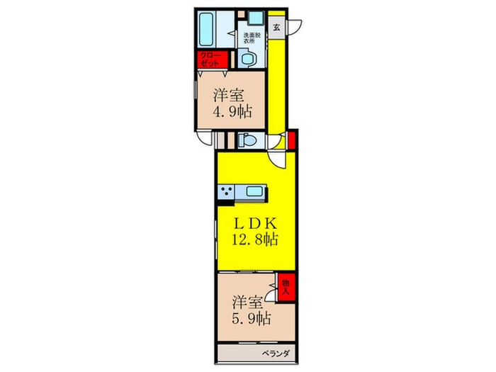 仮)MOCXION　MANOIRの物件間取画像