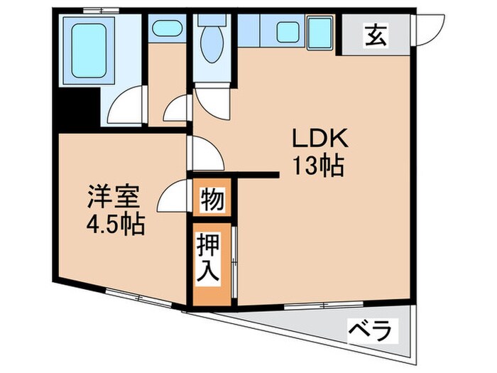 カツラビルの物件間取画像