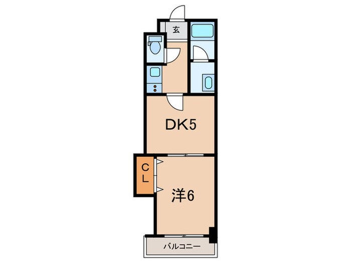 クレモナ山手の物件間取画像