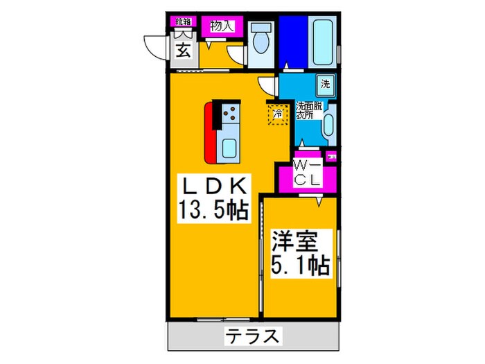 シエロ　グランデの物件間取画像