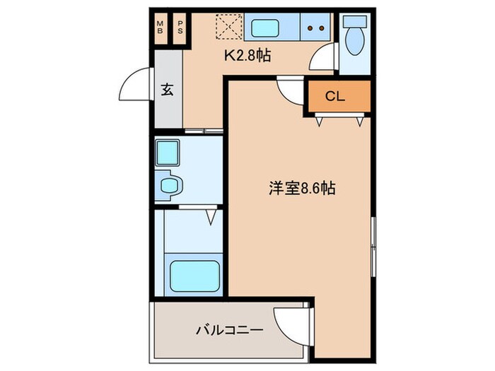 フジパレス北花田駅東の物件間取画像