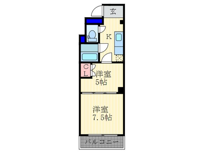 ブーヘラ烏丸の物件間取画像